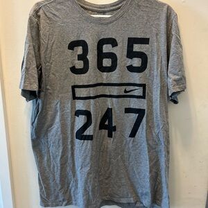 Grey Nike t shirt
